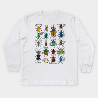 Beetles Kids Long Sleeve T-Shirt